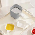 6-Piece Japanese Style Dipping Plate Set with Storage Bin