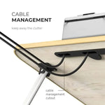 Multi-Functional Folding Bed Desk – Portable Ergonomic Laptop Stand & Breakfast Tray for Home Office