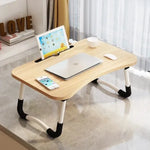 Multi-Functional Folding Bed Desk – Portable Ergonomic Laptop Stand & Breakfast Tray for Home Office