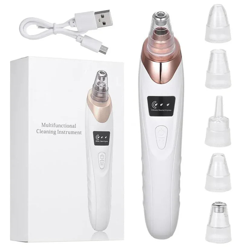Rechargeable 5 in 1 Multifunctional Black Head Removal Machine