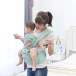 EasyWear 3-in-1 Baby Carrier with Detachable Hip Seat | Ergonomic & Comfortable | Pink Colors