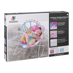 Colorful -Themed Baby Bouncer with Toy Bar – Soft & Secure