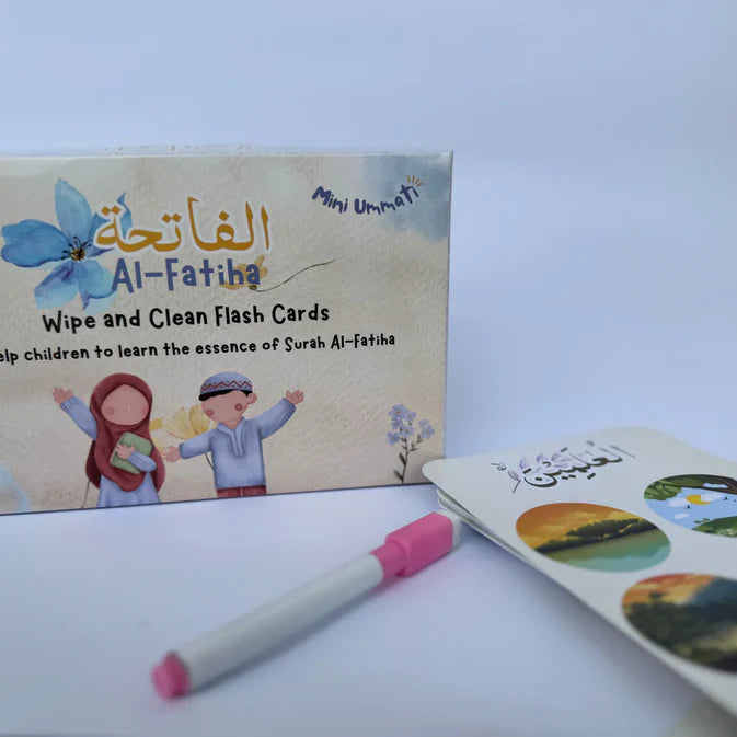 Surah Al-Fatiha WipSurah Al-Fatiha Wipe & Clean Flash Cardse & Clean Flash Cards