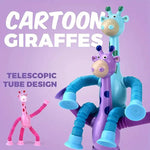 Cute Giraffe Stretch Tube Stress Relief Sensory Toy