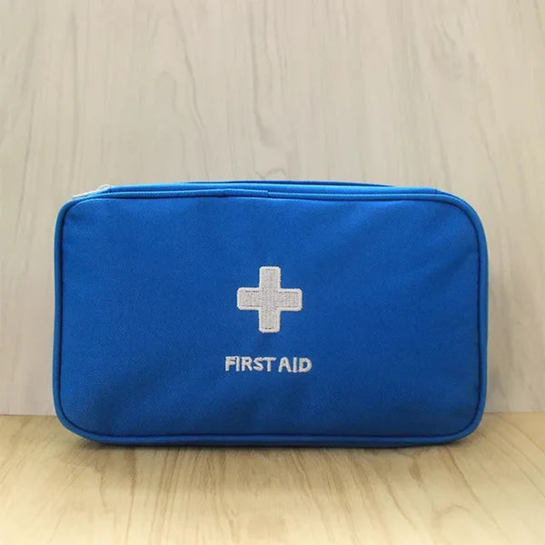 Portable Emergency First Aid Pouch – Compact Travel Medical Organizer