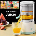 Wireless Automatic Citrus Juicer – USB Rechargeable Fruit Squeezer
