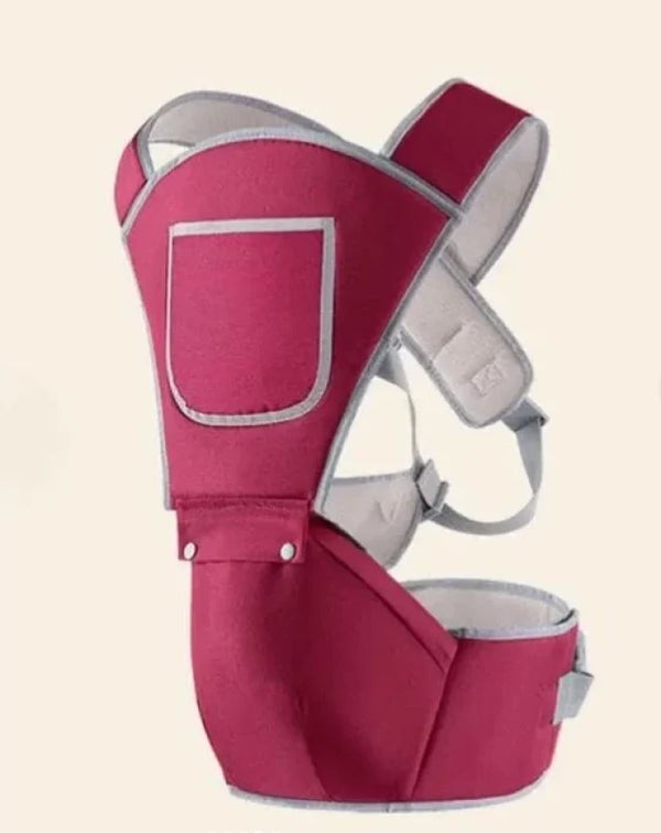 Baby Carrier with Detachable Hip Seat –  & Breathable Design | Newborn to Toddler Support