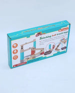 Stitching Ball Track Toys – Wooden Marble Run Toy Set for Kids