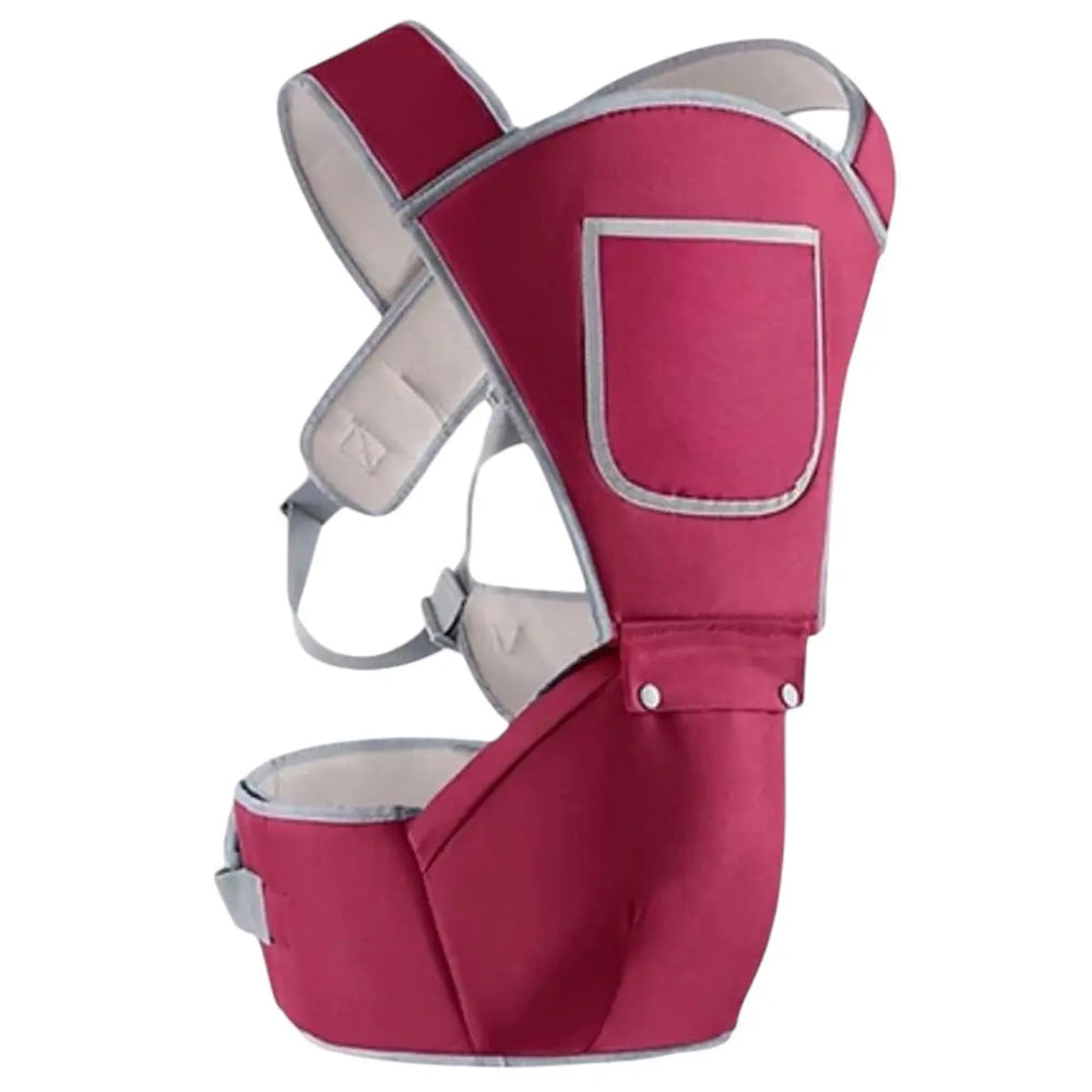 Baby Carrier with Detachable Hip Seat –  & Breathable Design | Newborn to Toddler Support