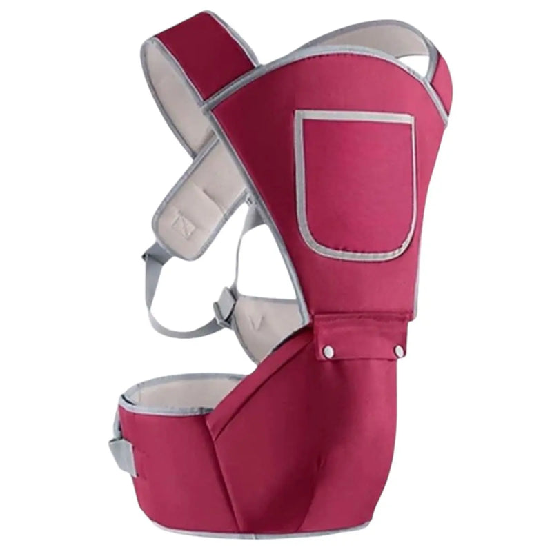 Baby Carrier with Detachable Hip Seat –  & Breathable Design | Newborn to Toddler Support