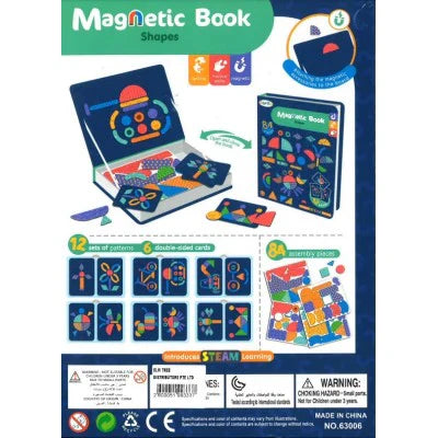 Magnetic Face Changing Puzzle Game - 67 Pieces.