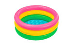 3-Ring Inflatable Sunset Glow Pool – Multifunctional Kids' Swimming Pool, Ball Pit, and Pet Bath