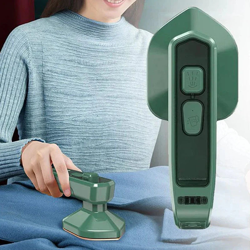 Handheld Mini Steam Iron – Travel-Friendly Garment Steamer