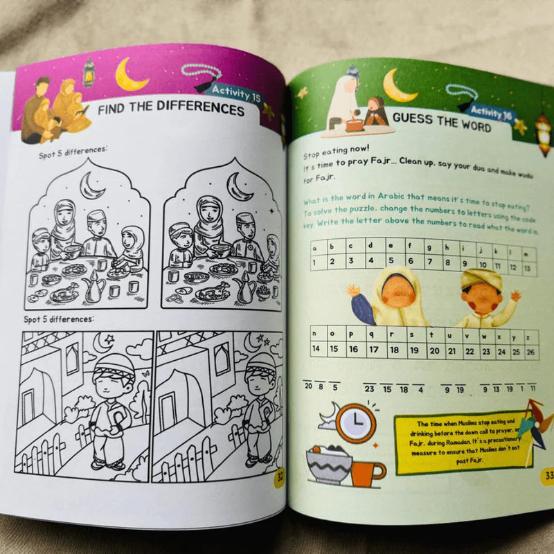 Mini Umatti Ramadan Activity Book for Kids!