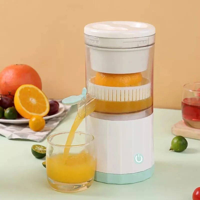 Wireless Automatic Citrus Juicer – USB Rechargeable Fruit Squeezer