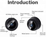 Mini Wireless WiFi Security Camera – 1080P HD Small Spy Cam with Night Vision
