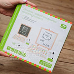 Double-Sided Magnetic Drawing Board – Chalkboard & Whiteboard