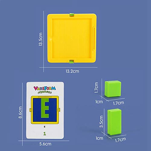 Variform Pattern Puzzle Squares – 55-Level Geometric Logic & Cognitive Challenge Toy