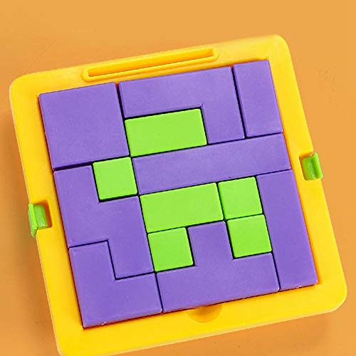 Variform Pattern Puzzle Squares – 55-Level Geometric Logic & Cognitive Challenge Toy