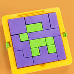 Variform Pattern Puzzle Squares – 55-Level Geometric Logic & Cognitive Challenge Toy