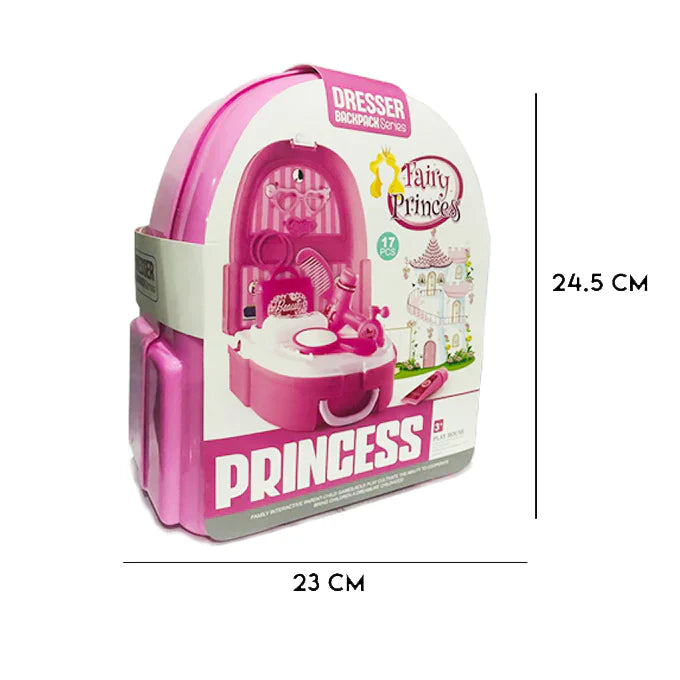 2-in-1 Portable Backpack Role-Play Set – Interactive Educational Toy for Kids