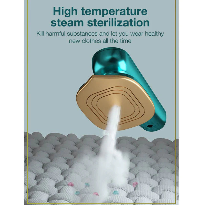 Handheld Mini Steam Iron – Travel-Friendly Garment Steamer