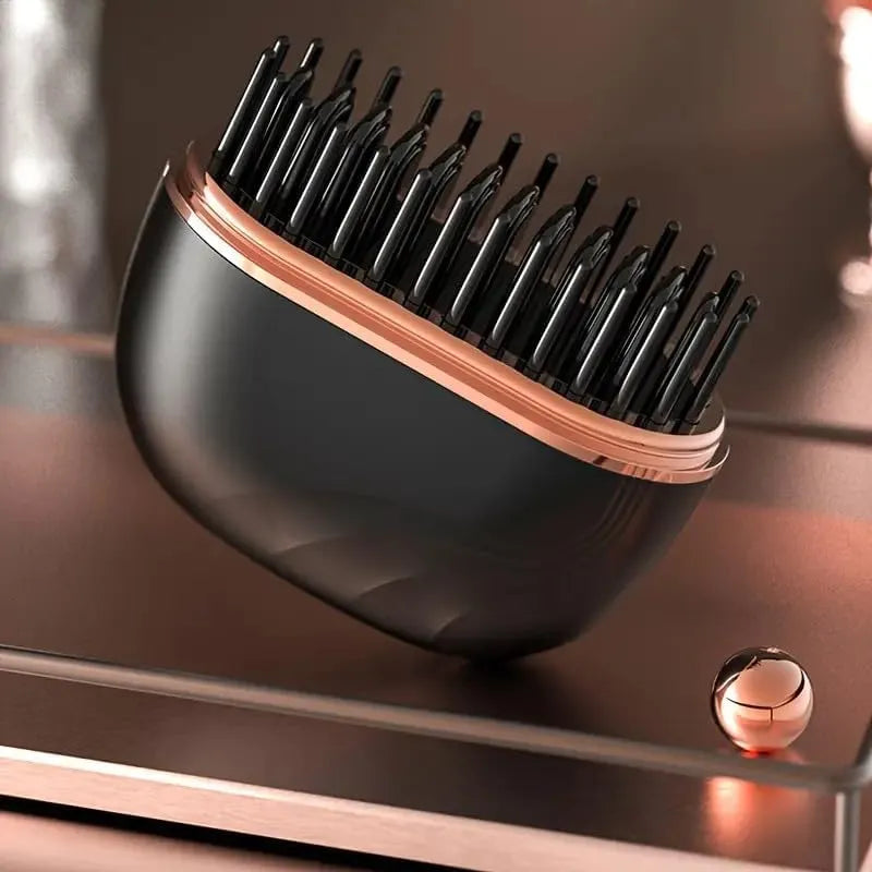 Mini Hair Straightening Comb Wireless Charging Portable Multifunctional Hair Care Not Hurt Hair Styling Comb Hair Straightener