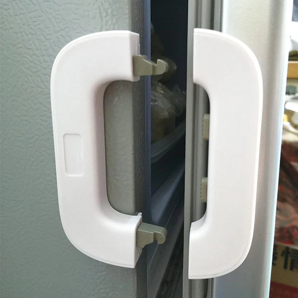 Easy Fridge & Cabinet Lock – Child Safety Security Latch
