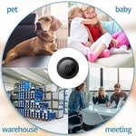 Mini Wireless WiFi Security Camera – 1080P HD Small Spy Cam with Night Vision