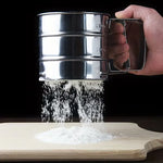 Handheld Stainless Steel Flour Shaker Mesh Flour