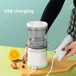 Wireless Automatic Citrus Juicer – USB Rechargeable Fruit Squeezer