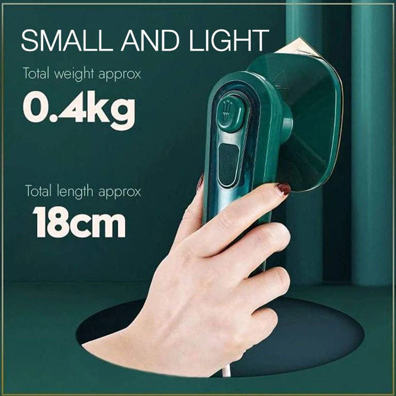 Handheld Mini Steam Iron – Travel-Friendly Garment Steamer