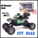 Rock Crawler RC Monster Truck – High-Speed Off-Road Remote Control 4WD Racing Car