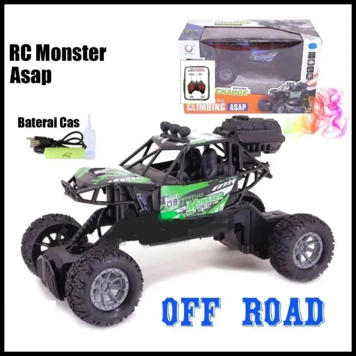 Rock Crawler RC Monster Truck – High-Speed Off-Road Remote Control 4WD Racing Car