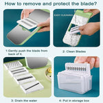 5-in-1 Multifunctional Vegetable Slicer & Mandoline