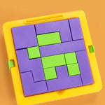 Variform Pattern Puzzle Squares – 55-Level Geometric Logic & Cognitive Challenge Toy