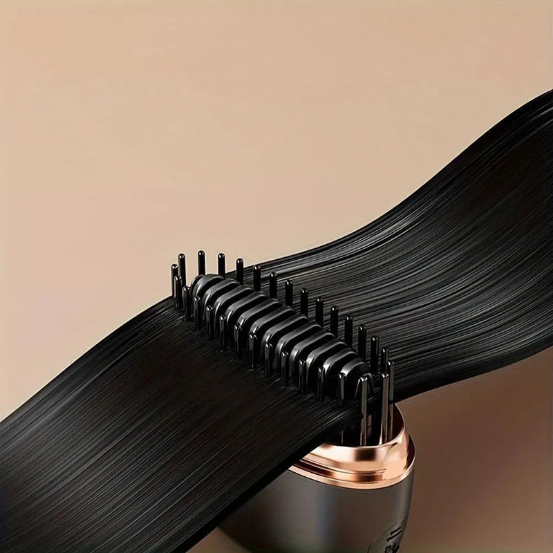 Mini Hair Straightening Comb Wireless Charging Portable Multifunctional Hair Care Not Hurt Hair Styling Comb Hair Straightener