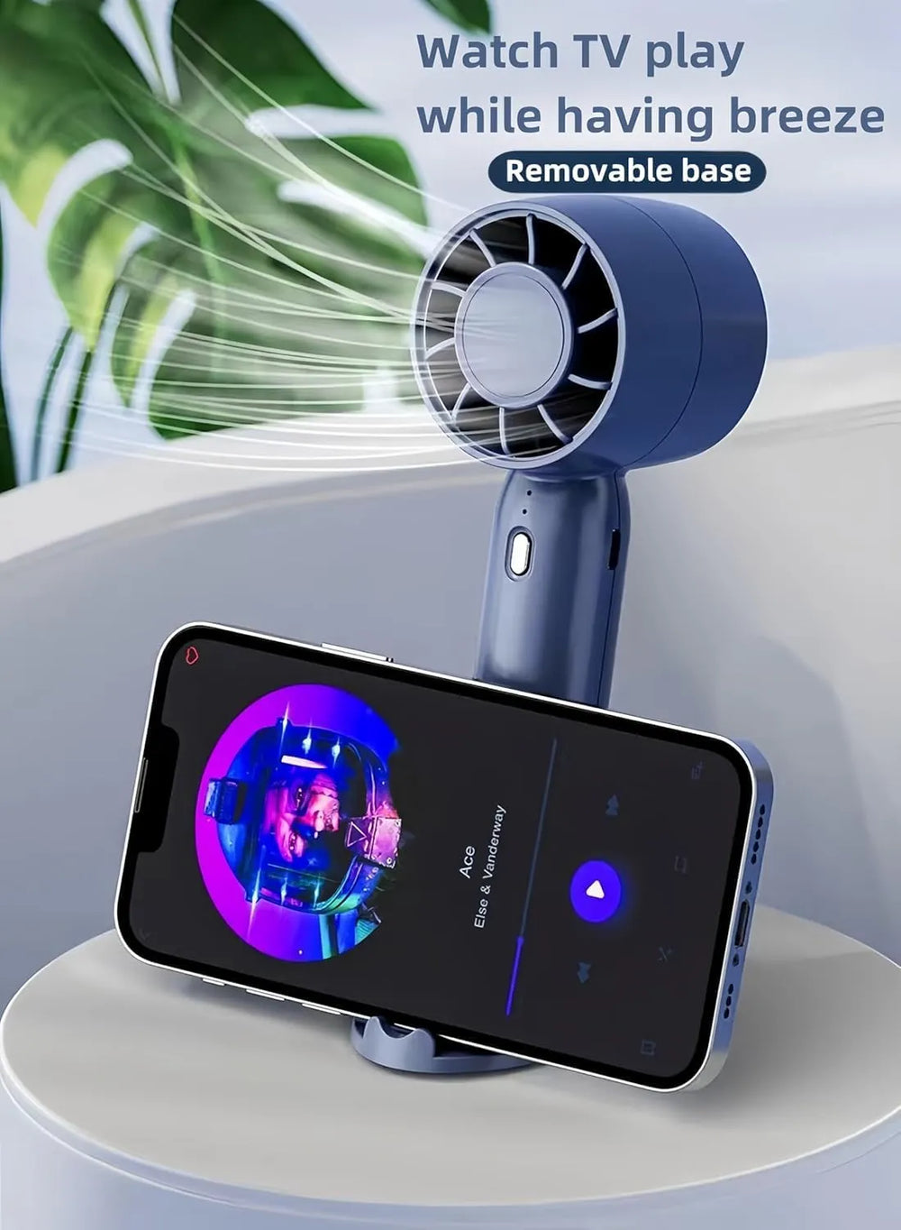 Premium Handheld Mini Fan – Rechargeable Portable Personal Fan