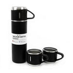 Stainless Steel Insulated Vacuum Flask Set – Hot & Cold Thermal Water Bottle