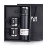 Stainless Steel Insulated Vacuum Flask Set – Hot & Cold Thermal Water Bottle