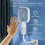 Mini USB Mosquito Swatter – Portable Electric Fly Zapper with Purple Light Trap