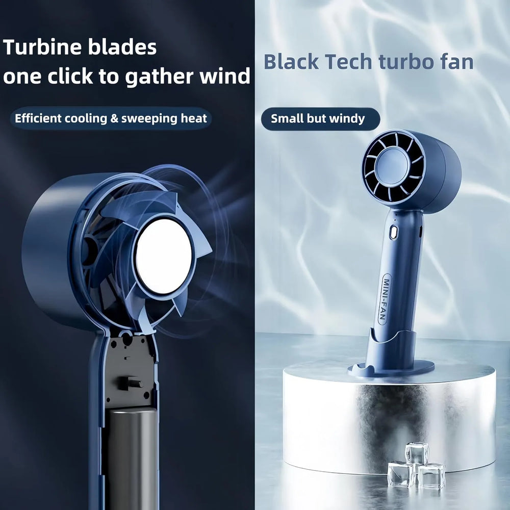 Premium Handheld Mini Fan – Rechargeable Portable Personal Fan