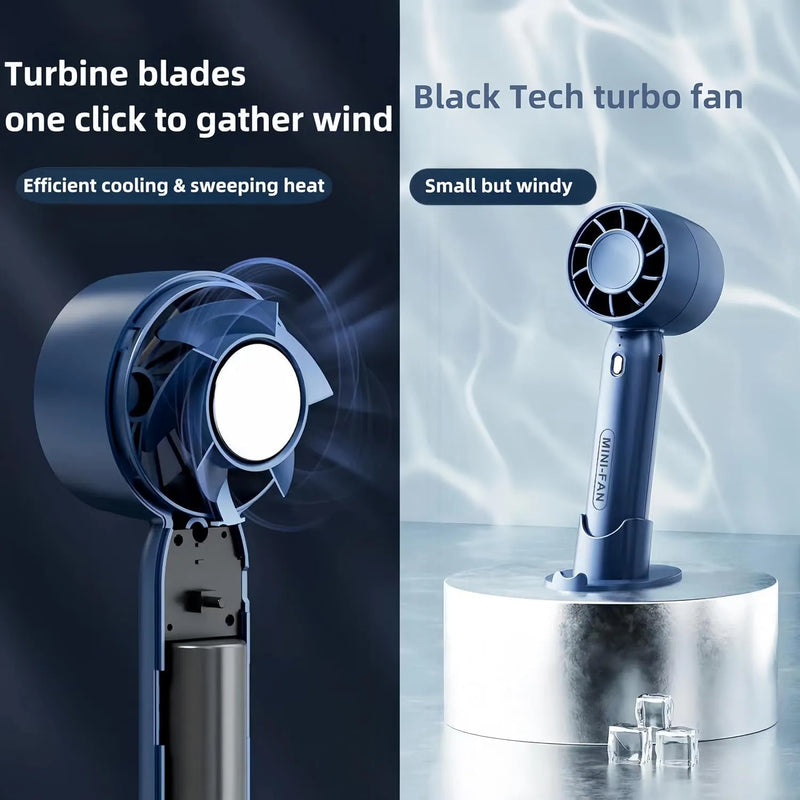 Premium Handheld Mini Fan – Rechargeable Portable Personal Fan