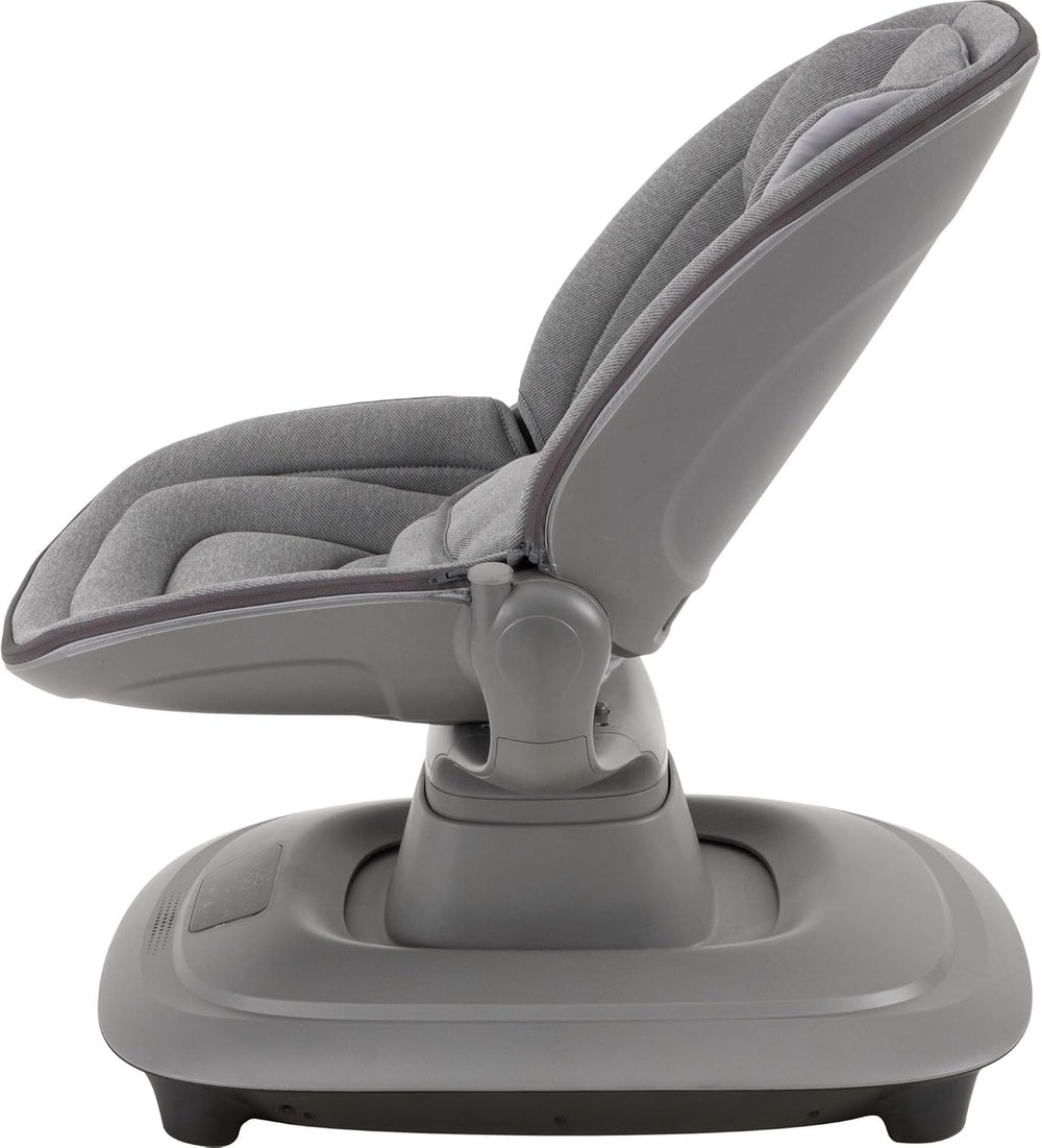 Multi-Motion Baby Cradle  – 360° Rotating Electric Rocker with Music & Mosquito Net