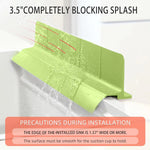 Upgraded Silicone Sink Splash Guard – Waterproof Kitchen Faucet Shield