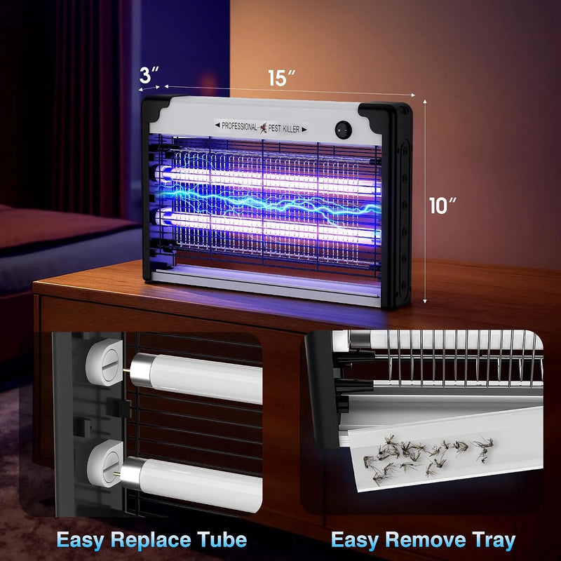 Electronic Insect Killer –  Lamp for Indoor Mosquito & Fly Control