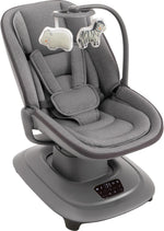 Multi-Motion Baby Cradle  – 360° Rotating Electric Rocker with Music & Mosquito Net