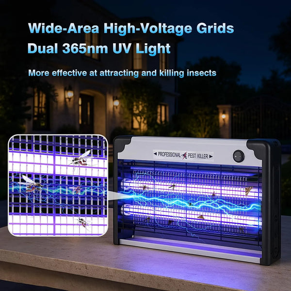 Electronic Insect Killer –  Lamp for Indoor Mosquito & Fly Control