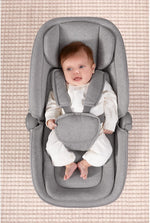 Multi-Motion Baby Cradle  – 360° Rotating Electric Rocker with Music & Mosquito Net