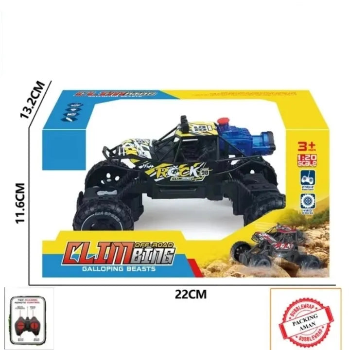 Rock Crawler RC Monster Truck – High-Speed Off-Road Remote Control 4WD Racing Car